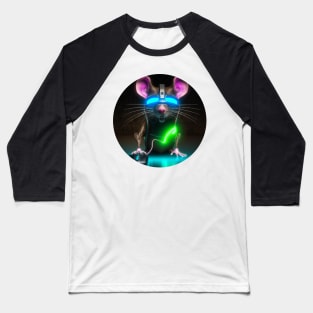 Cyberpunk mouse Baseball T-Shirt